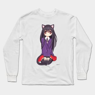 Neko Girl Long Sleeve T-Shirt